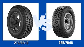 Tire Size 275/65r18 vs 295/70r18