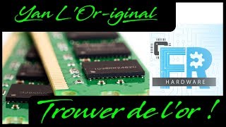 Récupération de l'or dans les composants informatique Ft French Hardware