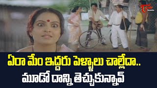 ఇద్దరు పెళ్ళాలు చాల్లేదా.. మూడో దాన్ని తెచ్చుకున్నావ్ .. Rajendra Prasad Comedy Scenes | NavvulaTV