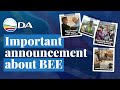 BEE Has Failed: Here’s What Comes Next - DA Announcement