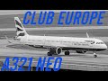 British Airways BUSINESS CLASS Europe A321 NEO (BA CLUB EUROPE)