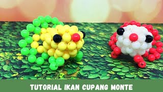 Tutorial Ikan Mas / Ikan Cupang dari Monte Manik-Manik || DIY Mute Mote