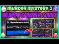 [🔪 NEW] MM2 Weapon Spawner Script - New Update V5 | 2026 | FREE ITEM | KEYLESS |🤑 Unlimited 🔥