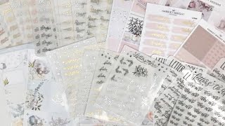 Planner Sticker Haul | Harriet Wright Designs, Letters from Lei, Graceful Muse Paperie \u0026 More!