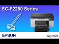 Cleaning around the print head and the edges of the metal (Epson SC-F2200 Series CMP0422-00)