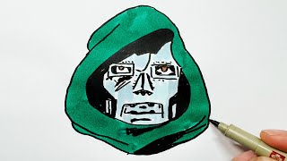 How to Draw Doctor Doom