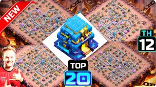 OVER POWER! TOWN HALL 12 BEST WAR BASE LINK ! TH12 BEST WAR BASE ! TH12 LEGEND BASE 2024