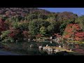 天龍寺の大方丈から見る曹源池庭園 2017年11月13日 秋【京都の紅葉】