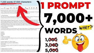 🔥 Claude 3 7000-Word Articles with 1 Prompt!