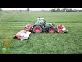 2019 fendt 920 triple kuhn mower visch bv doornspijk gras maaien nl.