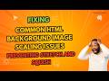 Fix HTML Background Image Stretching | background-size Cover vs Contain CSS