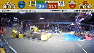 Qual 61 - 2018 Wisconsin Regional