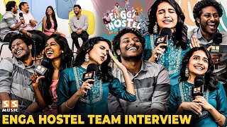 😱 Headset இல்லாம இந்த Web Series பாக்காதீங்க! - Engga Hostel Team Interview | Parithabangal Dravid