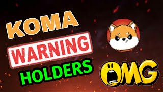 Koma coin News Today! Koma inu Price Prediction Today