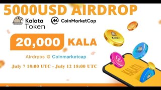 Kalata Token Airdrop || How to participate to claim kalata token airdrop to get 5000USD Tokens