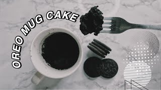 EASY 2 INGREDIENT OREO MUG CAKE ♡ | ShayBrit