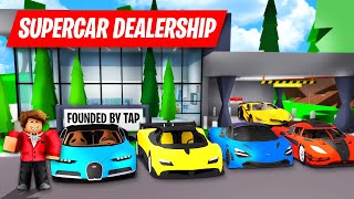 I Started a SUPERCAR DEALERSHIP in Brookhaven RP!