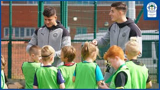 Community | Kell Watts and Sam Tickle visit Community Trust Holiday Camp