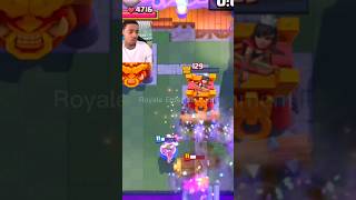 1HP 😱 Height Of BadLuck Unlucky Royal Hogs With Rage Got Defeated By Royal Giant \u0026 Log(Clash Royale)