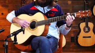 Joel Sahlstrom Small Jumbo - Adirondack Spruce \u0026 Tiger Myrtle #70