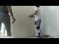 how to apply skim coat in wall part2