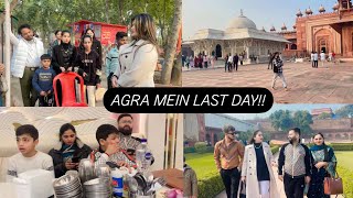 AGRA FATEHPURI !!AGRA MEIN MILA LOGO KA PYAR!!AGRA KA LAL QILA!!SABKE SATH LIYE MAZE!!#tajmahal