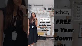 10 FREE End of Year Countdown Ideas for Teachers