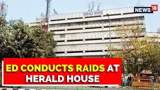 ED Conducts Searches At National Herald Office, 11 Other Locations In Delhi | English News