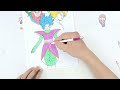 Learn Colors by Drawing with Rubel Fakir🐯Coloring cartoon character🐯Jamas H4563