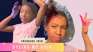 Dye My Hair With TRENDING TRIN 😝🥰 | What Color Should I Do Next 👀💗