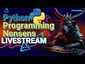 Short codingstream ( Data Science (Numpy, Pandas, Matplotlib) and Pygame in Python) !