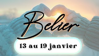 BELIER ♈️ DU 13 AU 19 JANVIER I Une semaine M.....