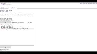 String-2 (end_other) Python Tutorial || codingbat.com