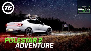 Finding the pole star in an adventure-spec Polestar 2 | Top Gear