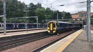 Scotrail Class 158 - 158718 Arriving at Edinburgh Waverley