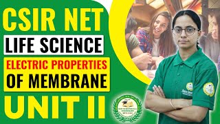 CSIR NET Life Science Secrets: Electric Properties of Membranes || CSIR NET COACHING #guruinstitute