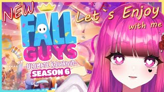 【FallGuys/フォールガイズ】Newシーズン6到来☆一緒に遊ぼ～!!/FOO☆Let's play a new Fallguys game together!【新人Vtuber】