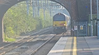 1Z66 - 67005 'Queen's Messenger' \u0026 67007 'Queen's Platinum Jubilee Livery' passing Twyford 16/09/23