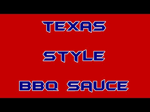 Texas Style BBQ Sauce - BBQ Sauce Recipe #10 Texas Style BBQ Sauce - BBQ Sauce Recipe #10