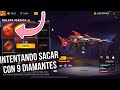 Intentando sacar la SCAR EVOLUTIVA con 9 diamantes en free fire ruleta mágica