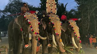 രാവേല എഴുന്നള്ളത്ത് || Sri Maruthi Bhaghavathy Temple Vilayanchathanur kummatty Maholsavam