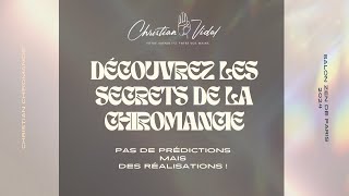 Découvrez les Secrets de la Chiromancie avec Christian au Salon ZEN 2024