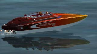 FSX Extreme Powerboat in Guadeloupe