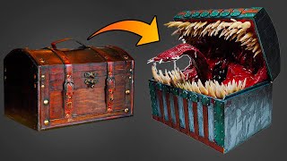 How to make a Mimic (monster chest) from Dungeons and Dragons. Honor among thieves.