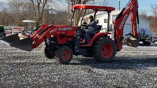 Kubota M62 4x4 tractor with BT14 backhoe attachment - February 10, 2023 Auction