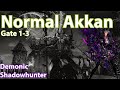 Gate 1-3 Normal Akkan Demonic Impulse Shadowhunter Gameplay and Commentary | Lost Ark