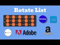 Microsoft Coding Interview Question - Rotate List (LeetCode)