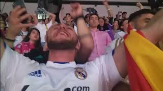 we are the champions en el Bernabéu \