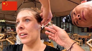 Crazy Traditional Ear Cleaning in China 🇨🇳