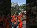 พระธรรมยาตรา นานาชาติ เดินธุดงค์ เมืองโบราณ สมุทรปราการ see full clip in description